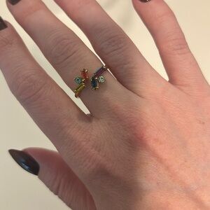 JCrew gold tone ring!